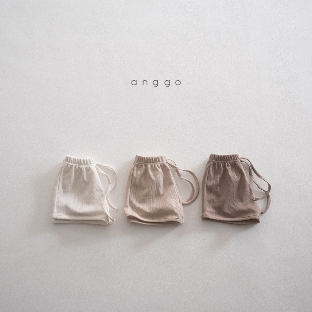 anggo-綁帶造型短褲