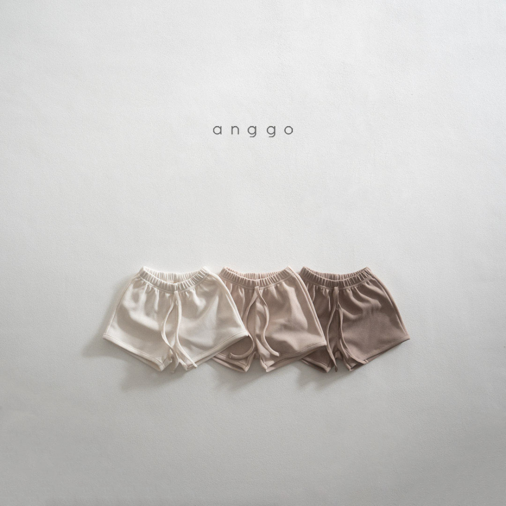 anggo-綁帶造型短褲