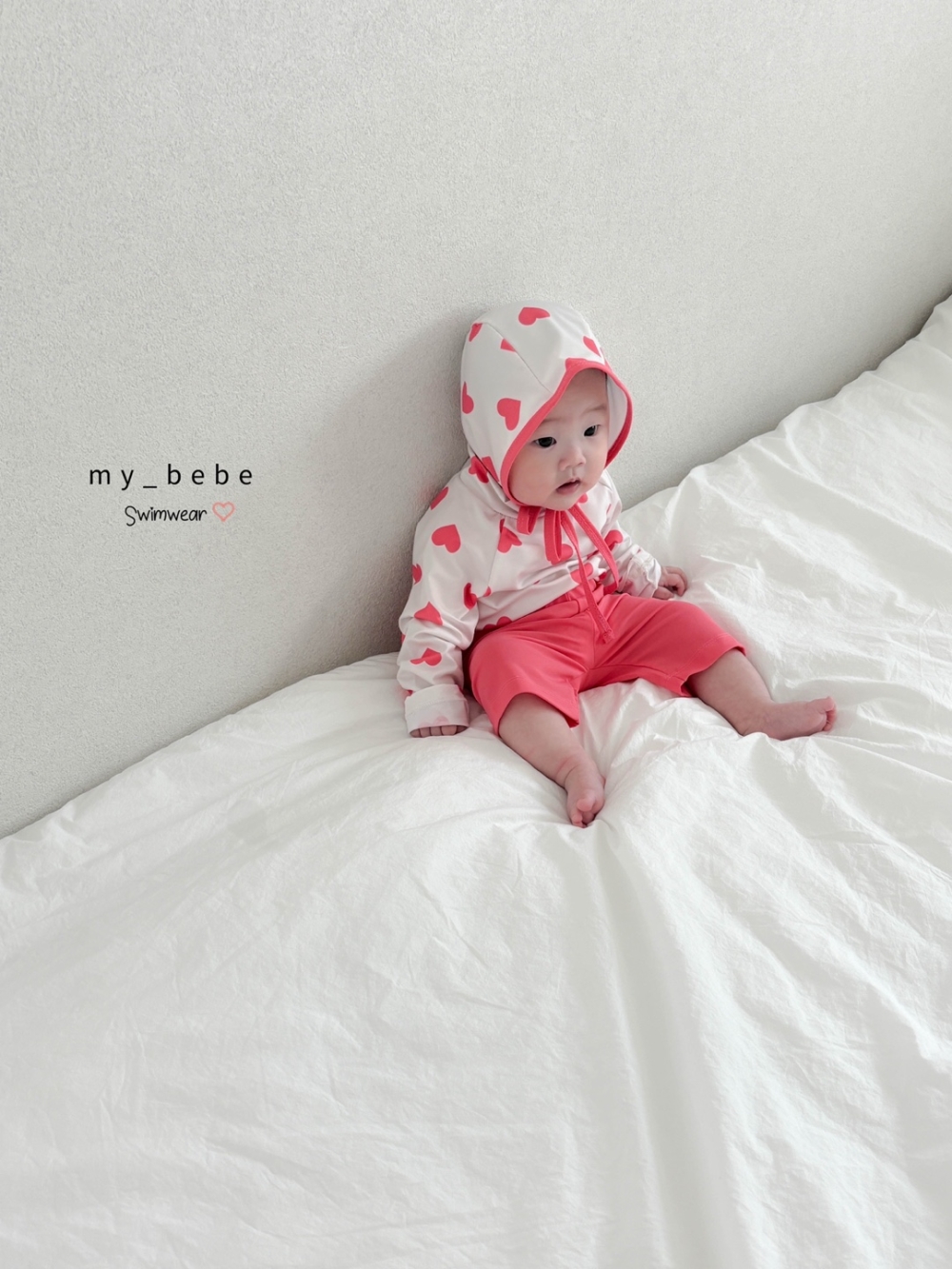 my bebe-愛心/星星兩件式泳裝