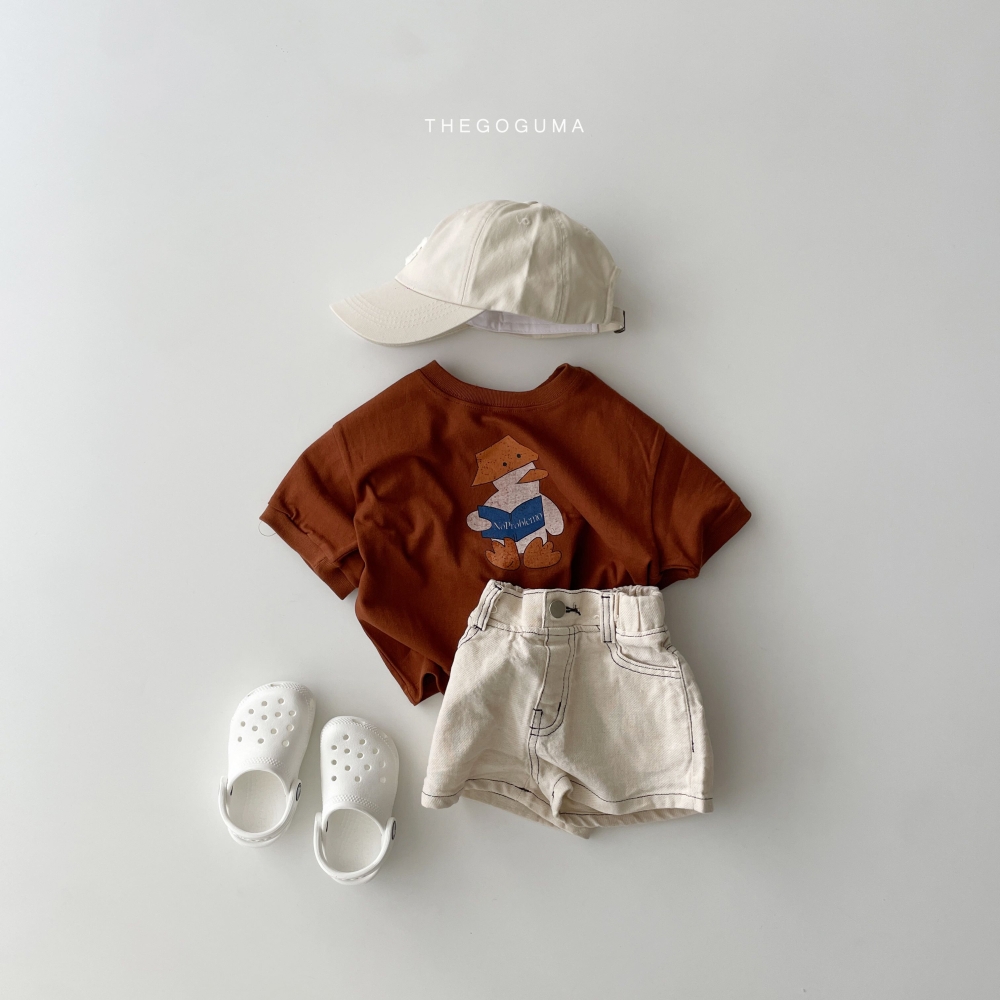 The Goguma-可愛小鴨寬鬆短Tee