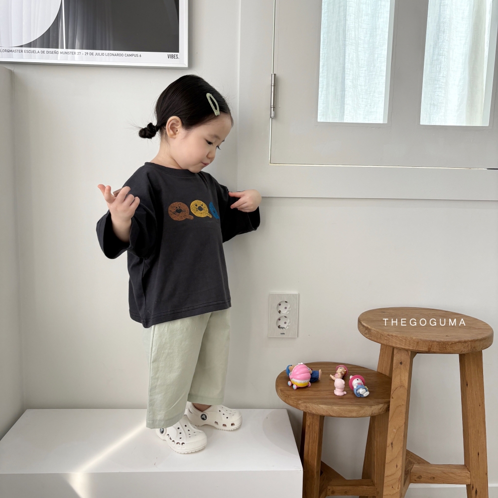 The Goguma-三隻圓圓寬鬆短Tee
