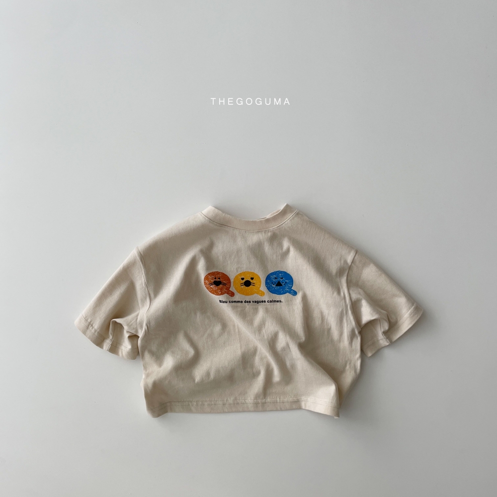 The Goguma-三隻圓圓寬鬆短Tee