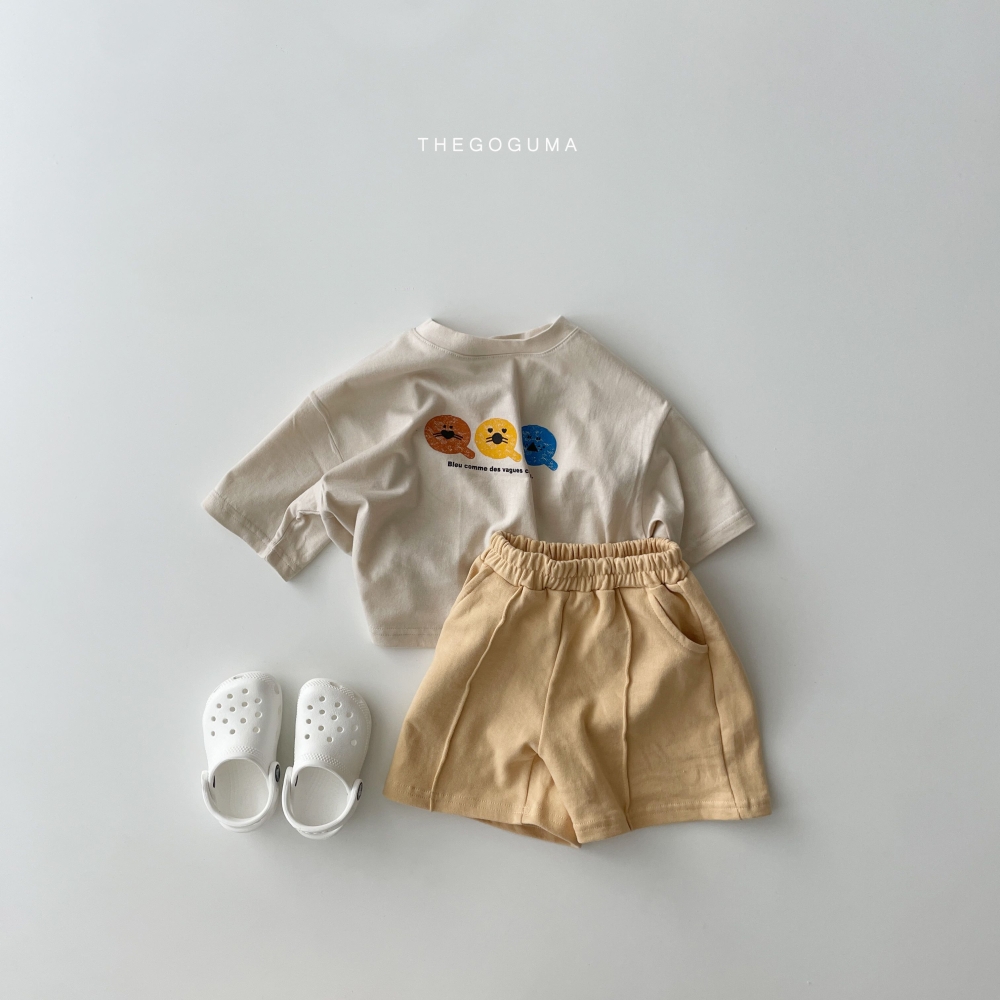 The Goguma-三隻圓圓寬鬆短Tee