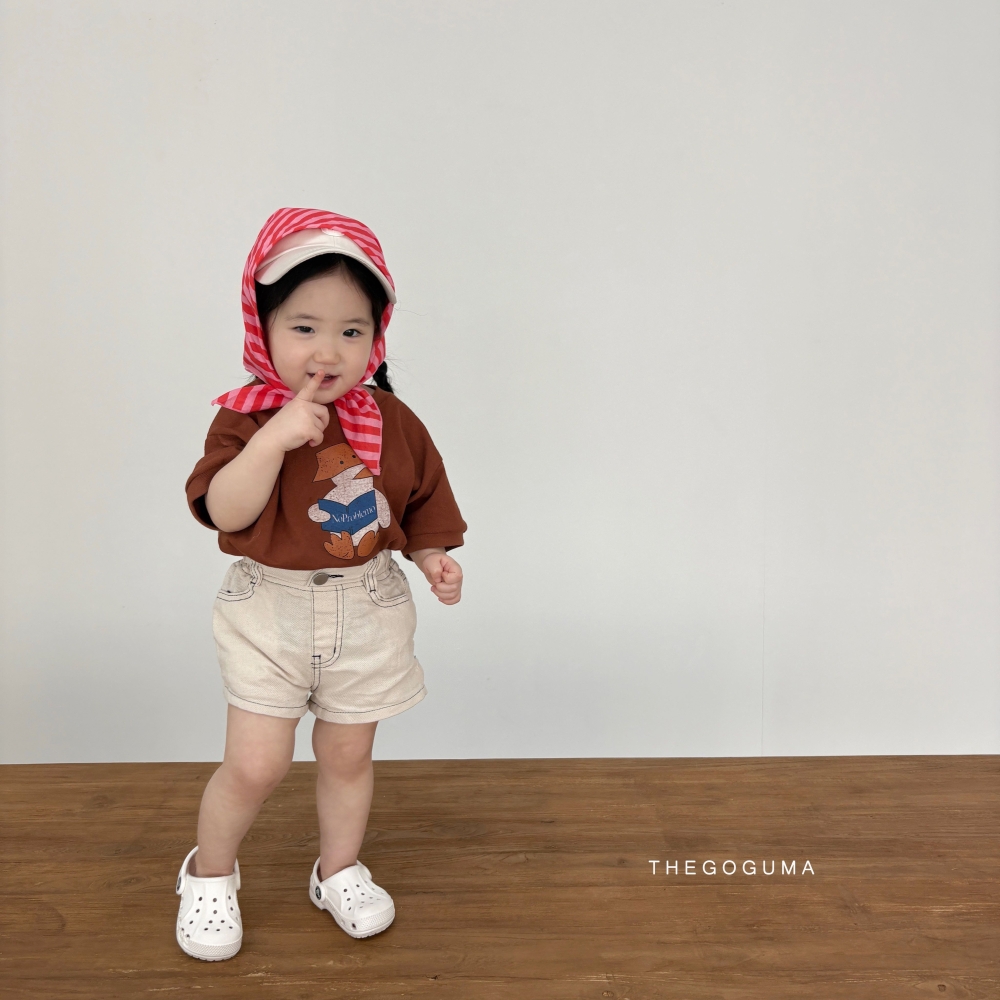 The Goguma-車線牛仔短褲