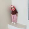 The Goguma-純色坑條短Tee