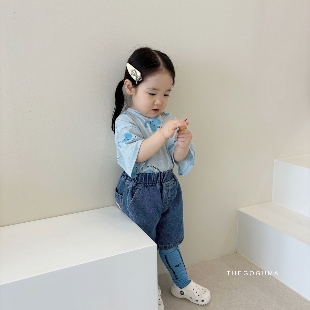 The Goguma-可愛大象短Tee
