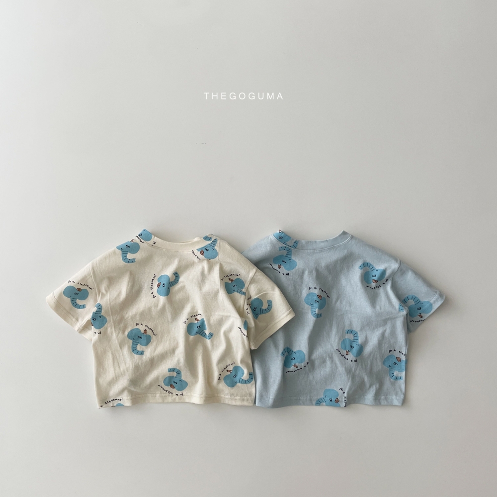 The Goguma-可愛大象短Tee