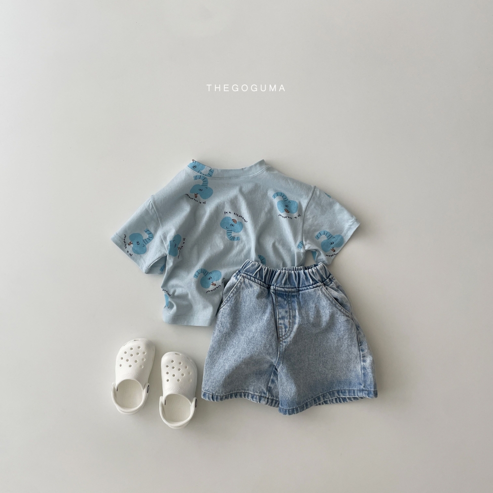 The Goguma-可愛大象短Tee