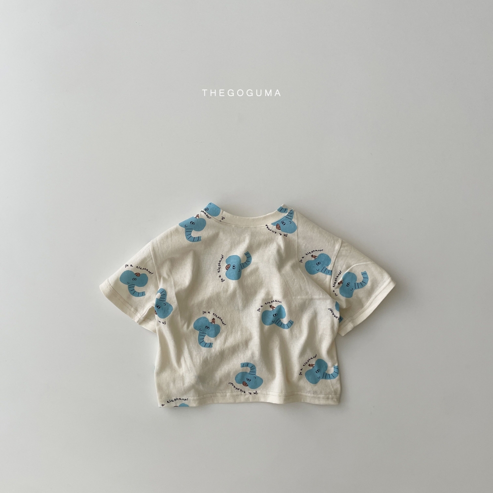 The Goguma-可愛大象短Tee