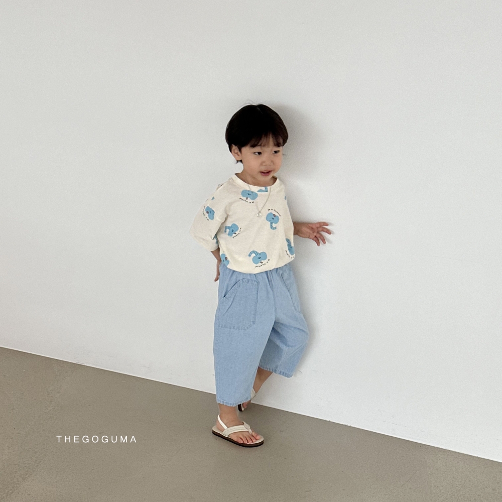 The Goguma-可愛大象短Tee