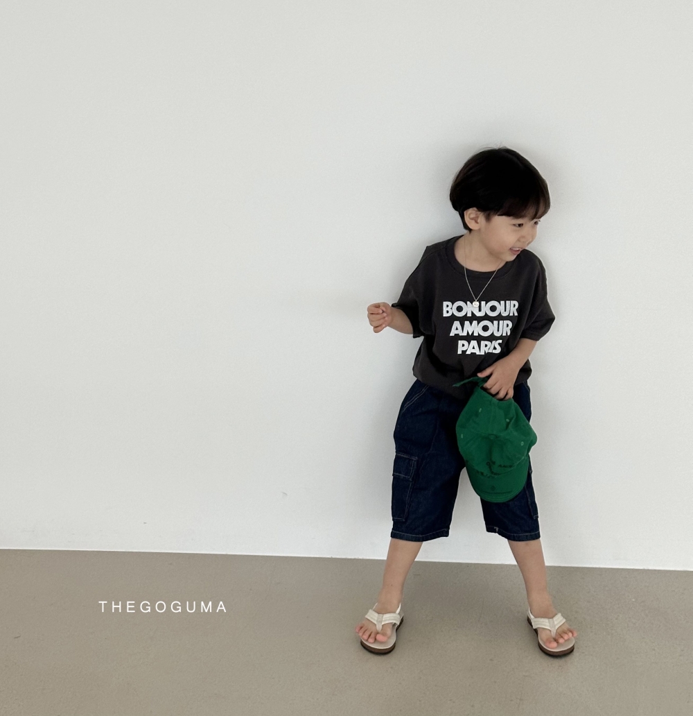 The Goguma-Bonjour寬鬆短T