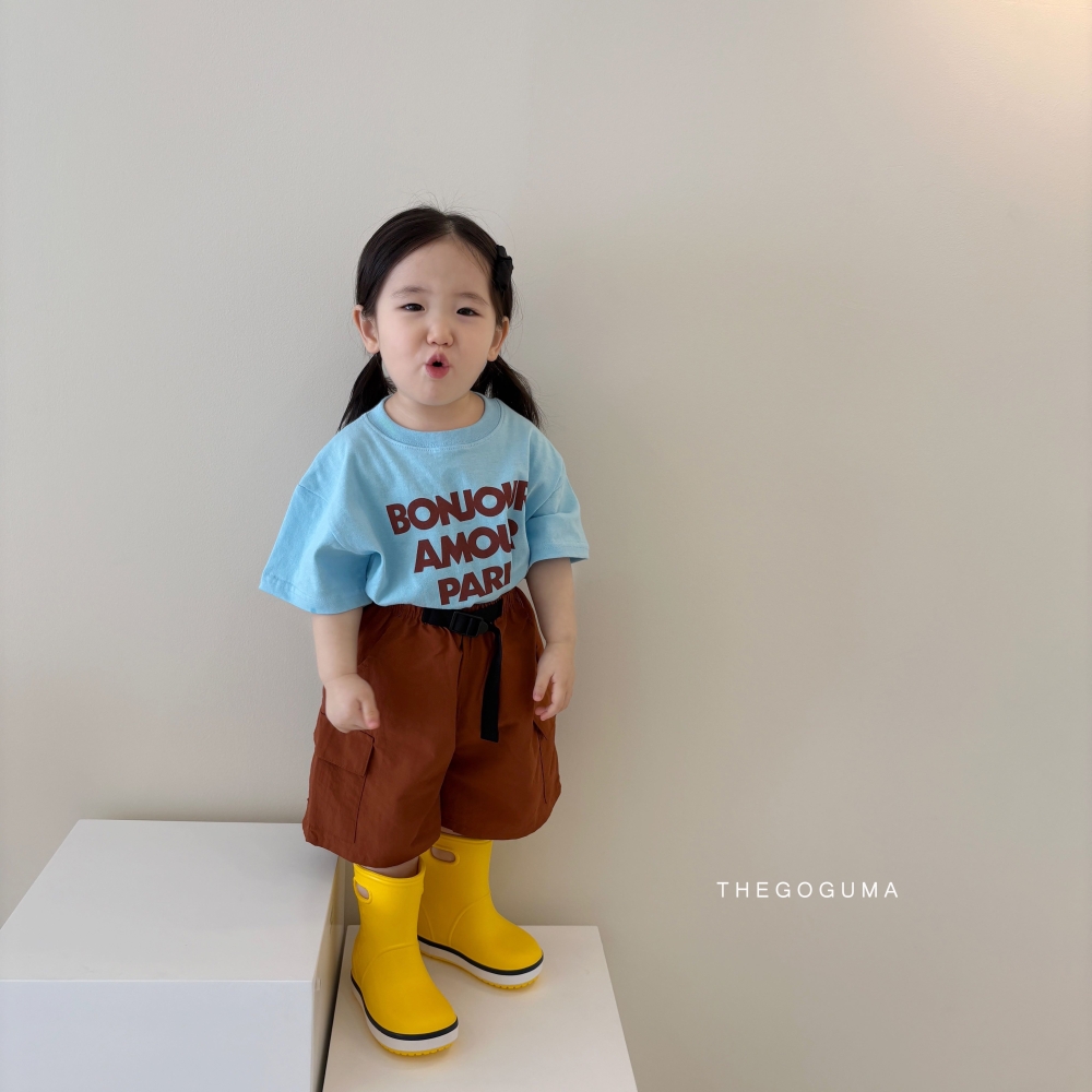 The Goguma-Bonjour寬鬆短T