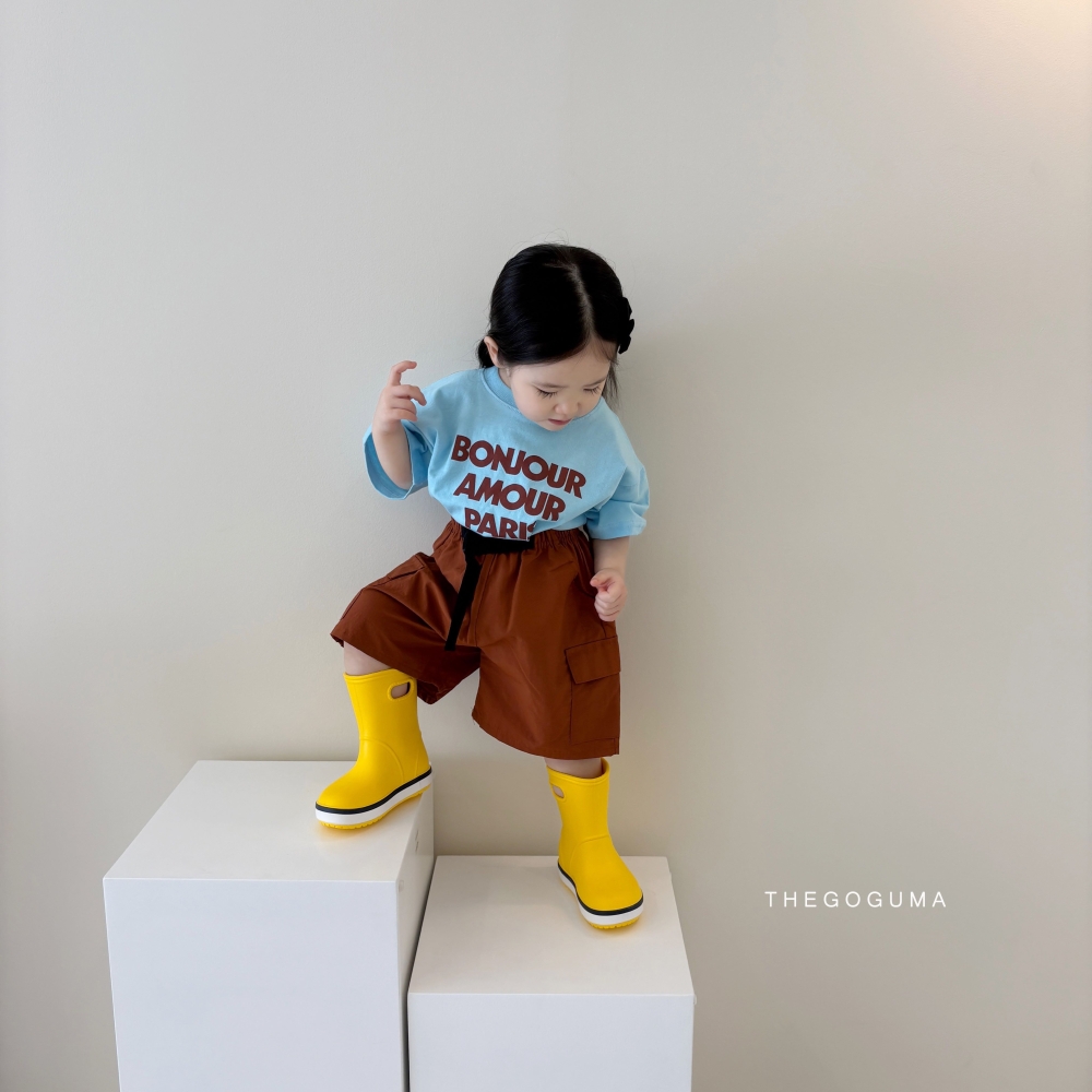 The Goguma-Bonjour寬鬆短T