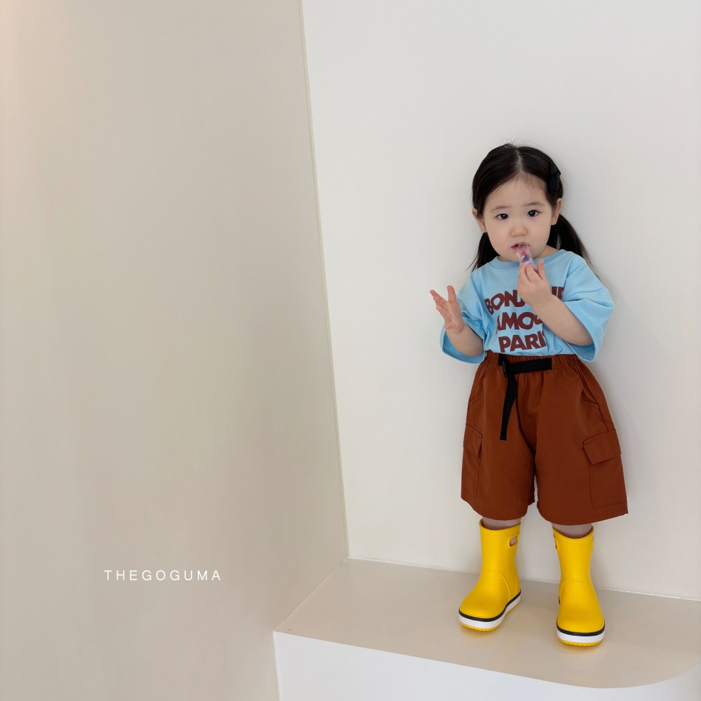 The Goguma-Bonjour寬鬆短T