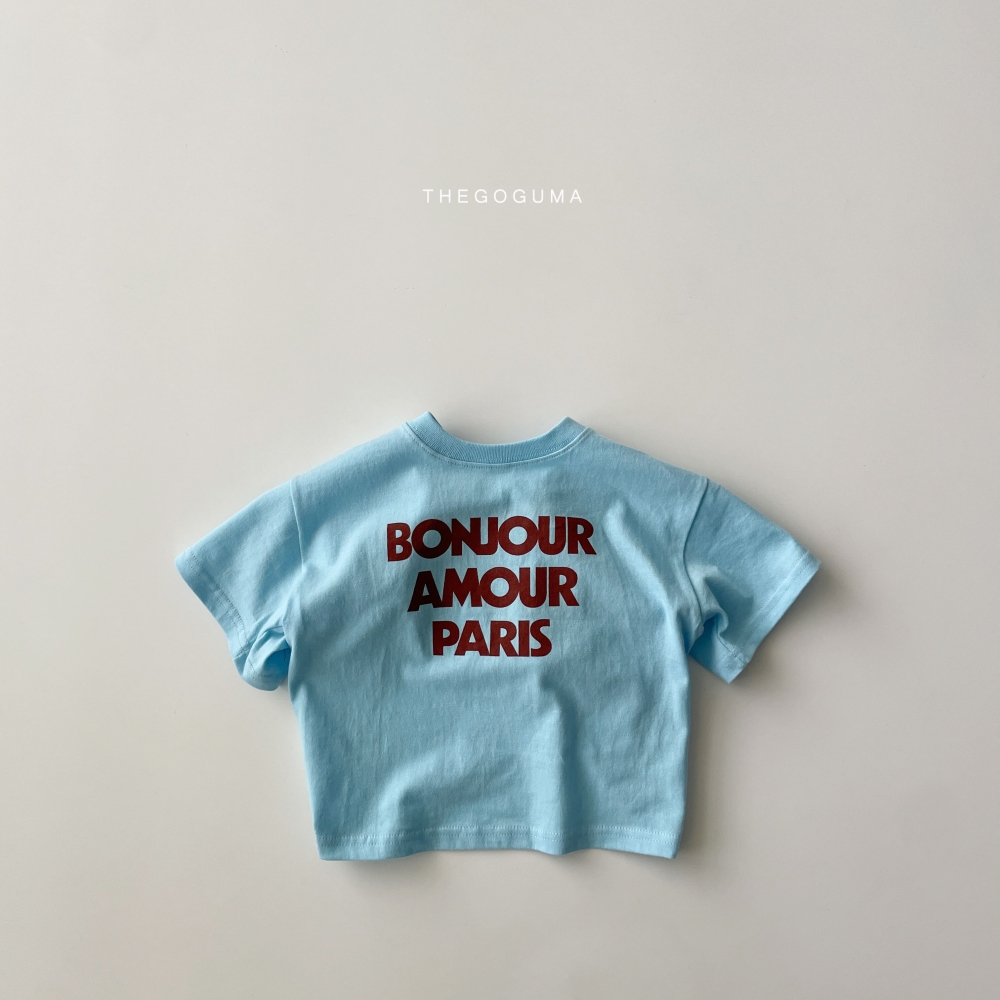 The Goguma-Bonjour寬鬆短T