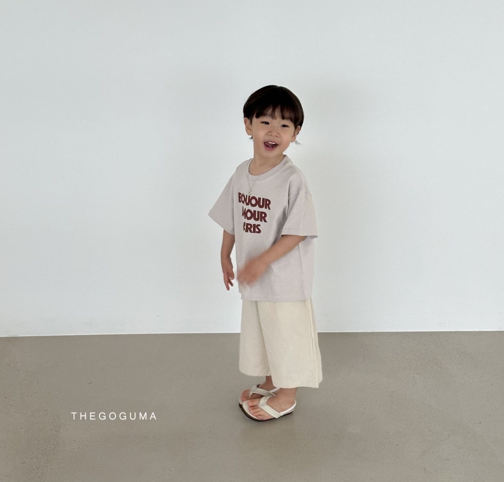 The Goguma-Bonjour寬鬆短T