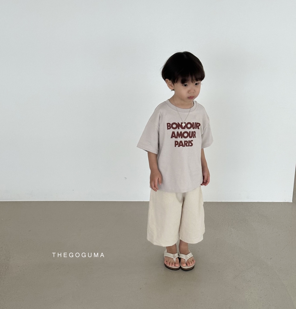 The Goguma-Bonjour寬鬆短T