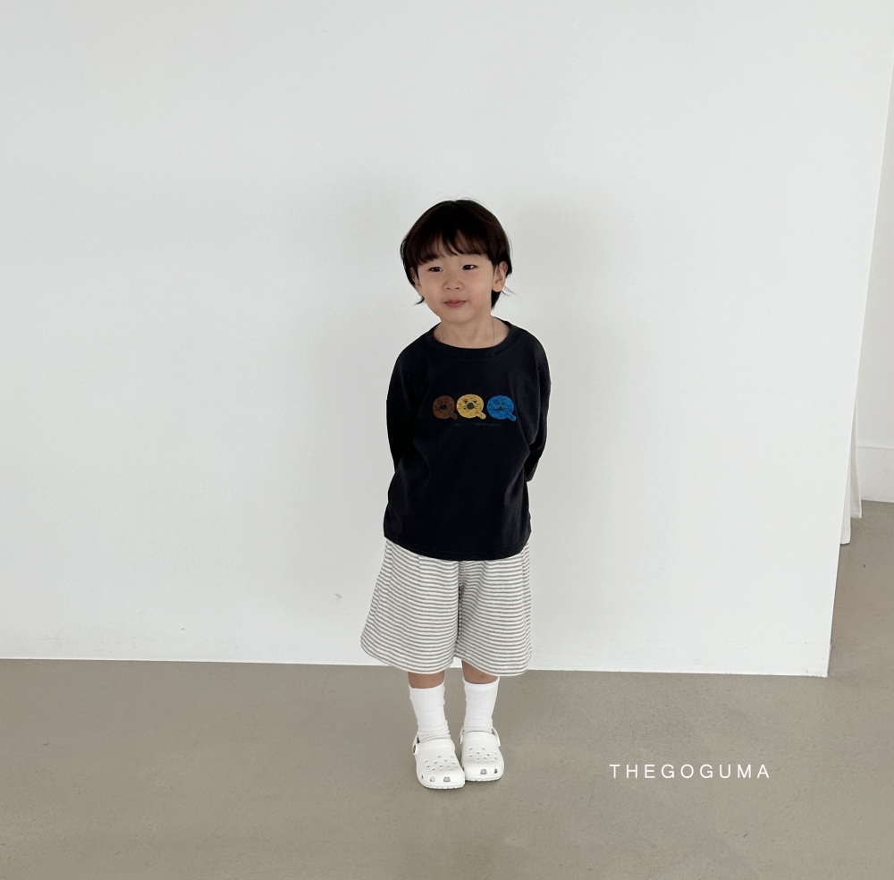 The Goguma-寬鬆條紋短褲