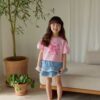 MELIKEY-愛心小熊短袖
