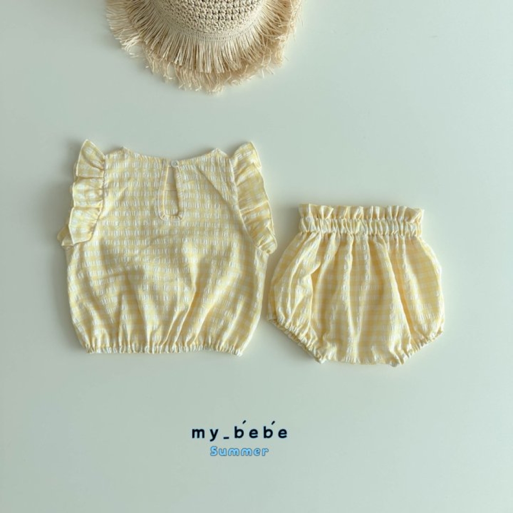 my bebe-甜美格子套裝