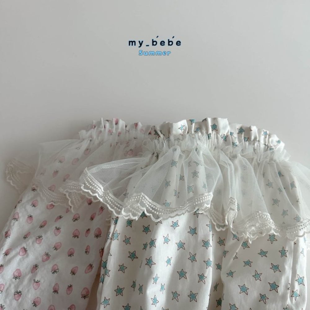 my bebe-碎花澎澎長褲