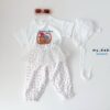 my bebe-愛心熊家族短Tee
