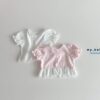 my bebe-蕾絲下擺襯衫短Tee