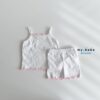 my bebe-粉嫩系捲邊套裝