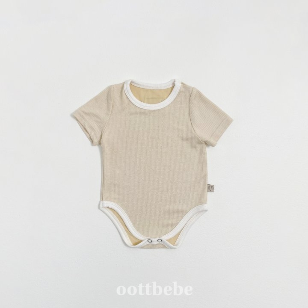 oottbebe-莫代爾包屁衣(附帽)