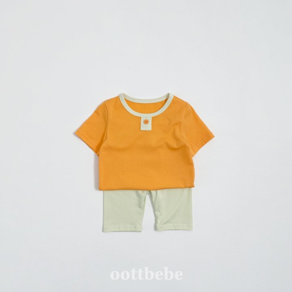 oottbebe-撞色莫代爾套裝