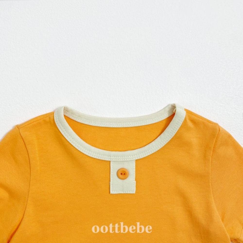 oottbebe-撞色莫代爾套裝