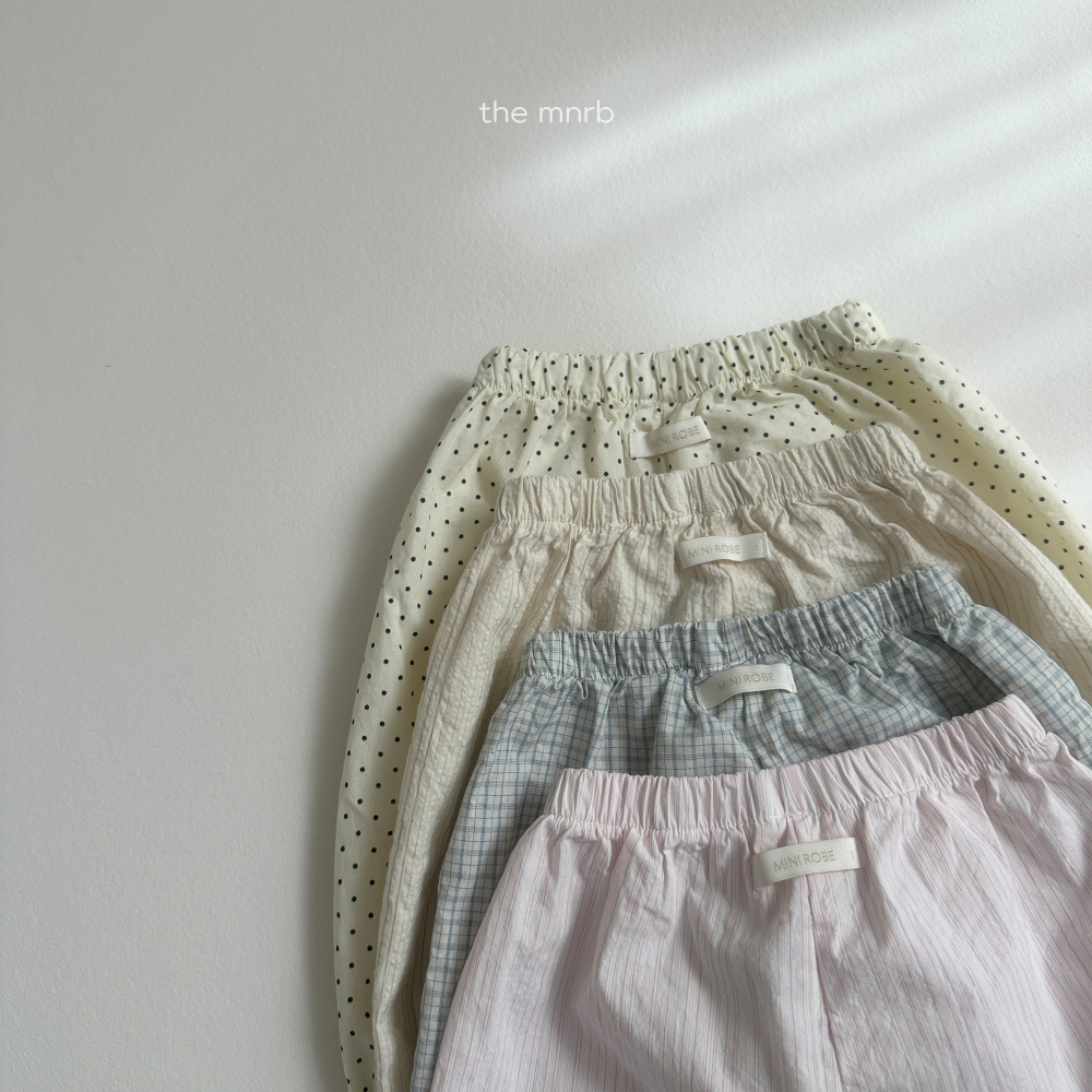 MINI ROBE-清新寬鬆縮腳褲