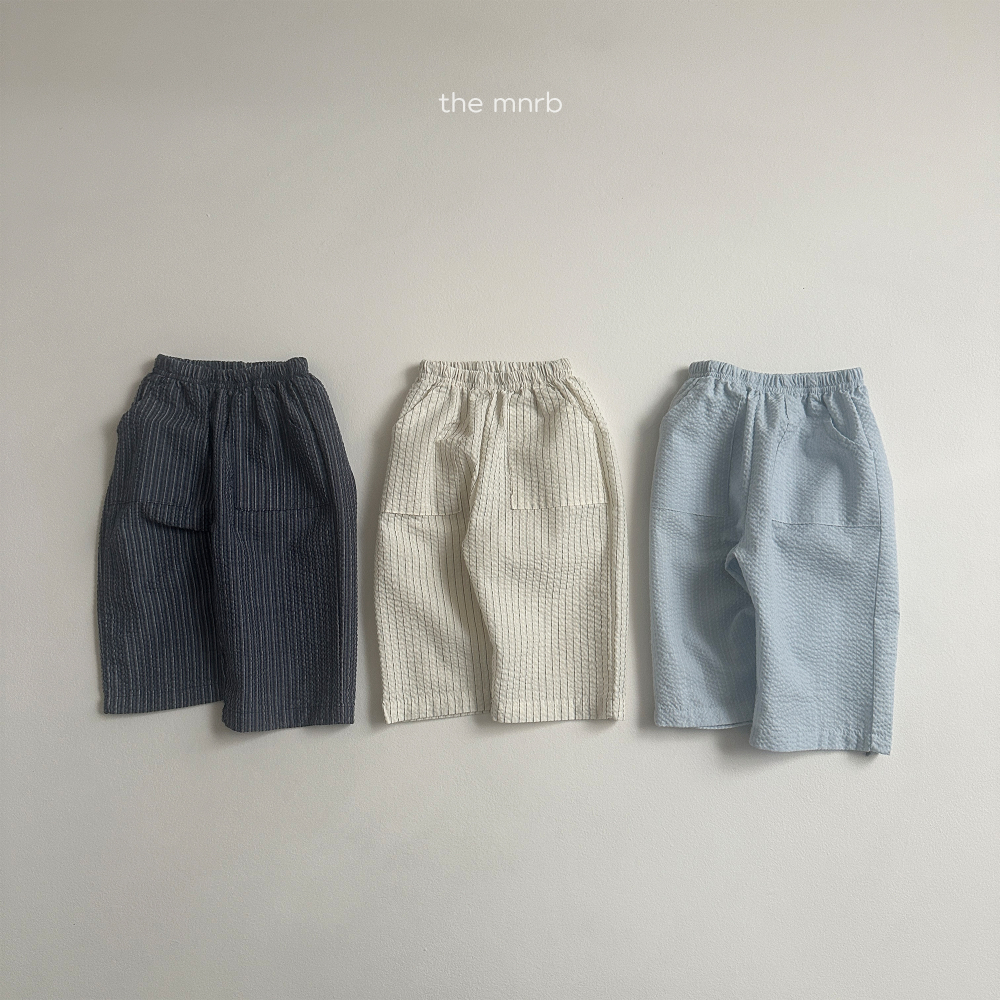 MINI ROBE-QQ口袋寬鬆長褲