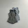 MINI ROBE-華夫格背心連身短褲