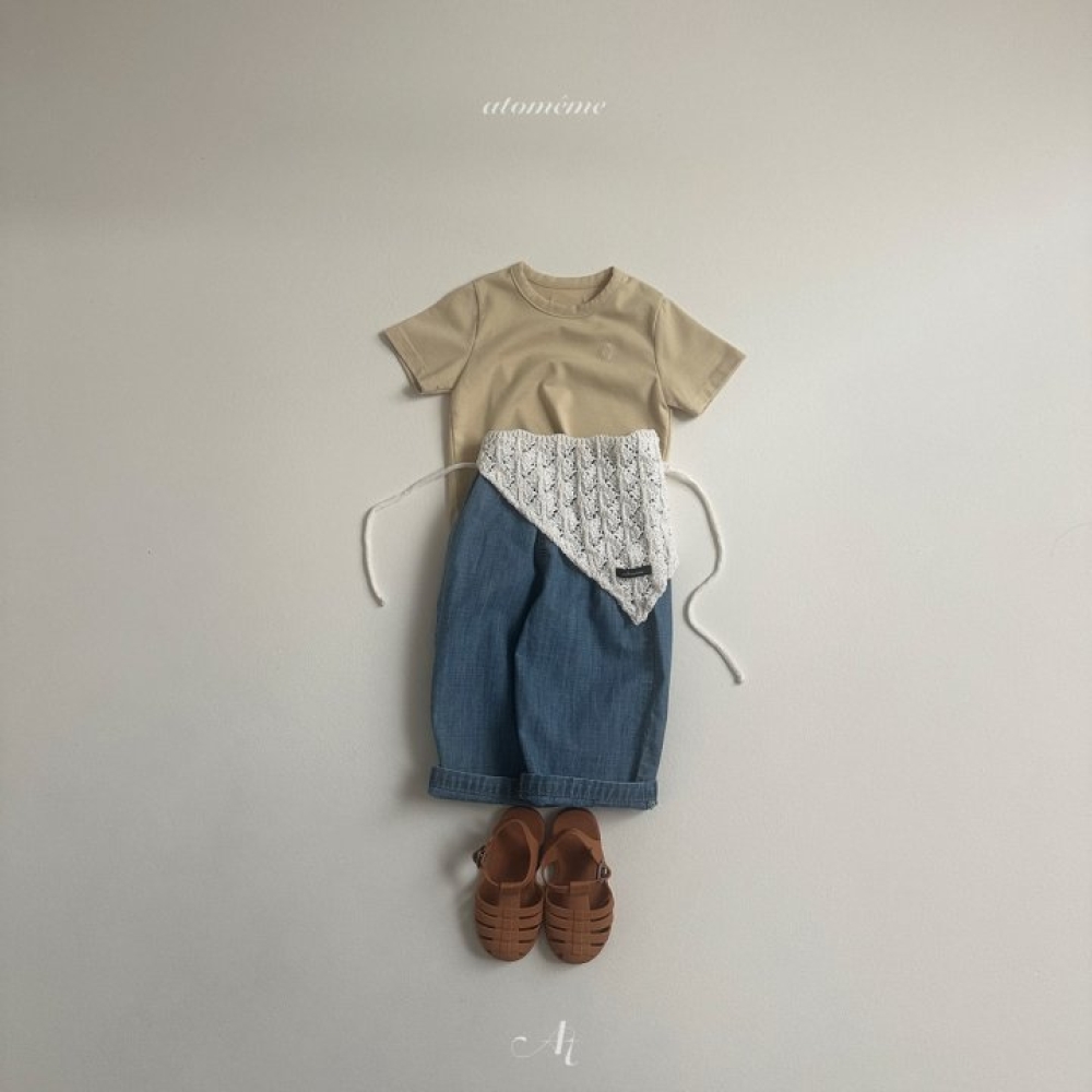 Atomeme-寬鬆牛仔褲