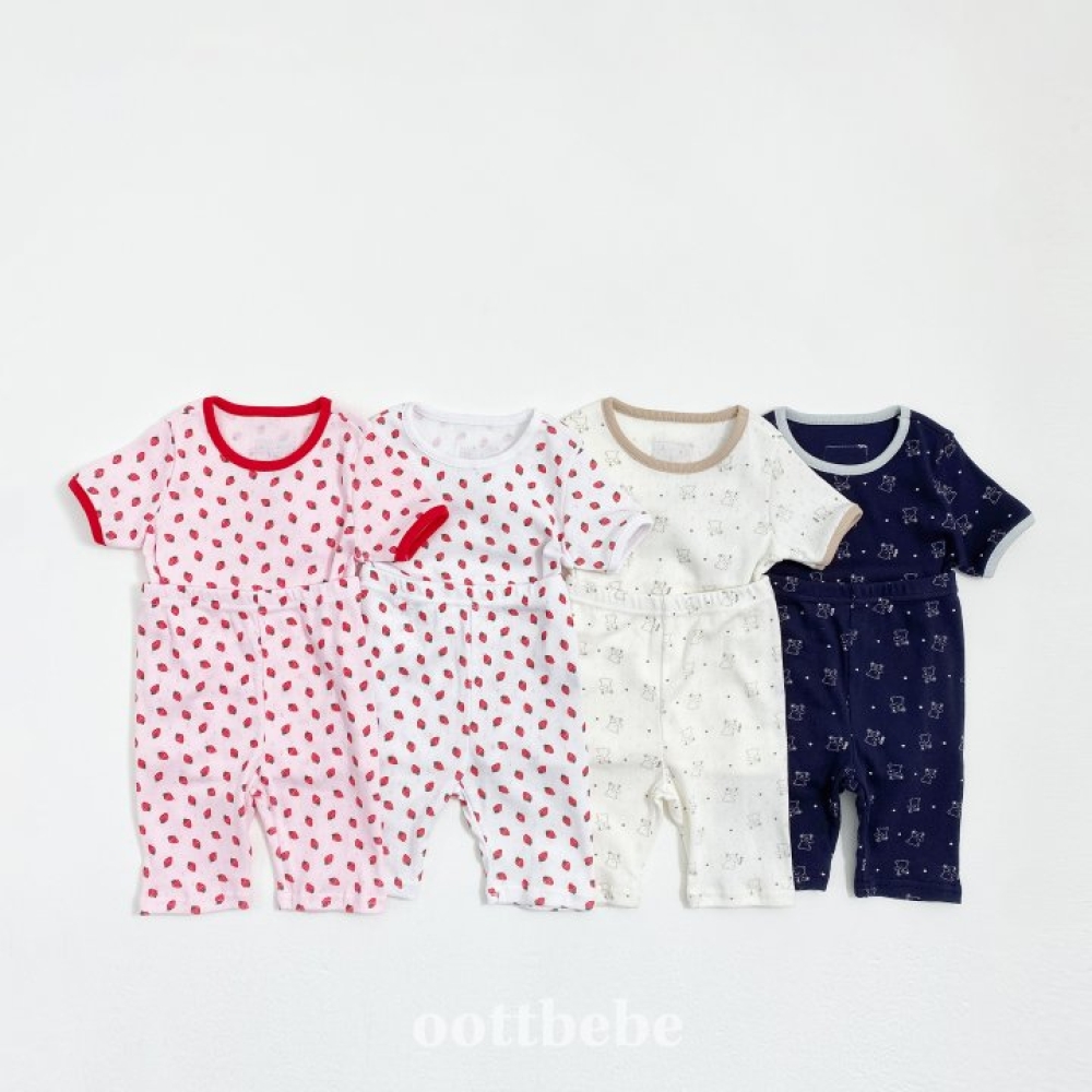 oottbebe-滿版印花居家套裝