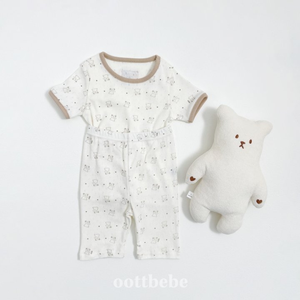 oottbebe-滿版印花居家套裝