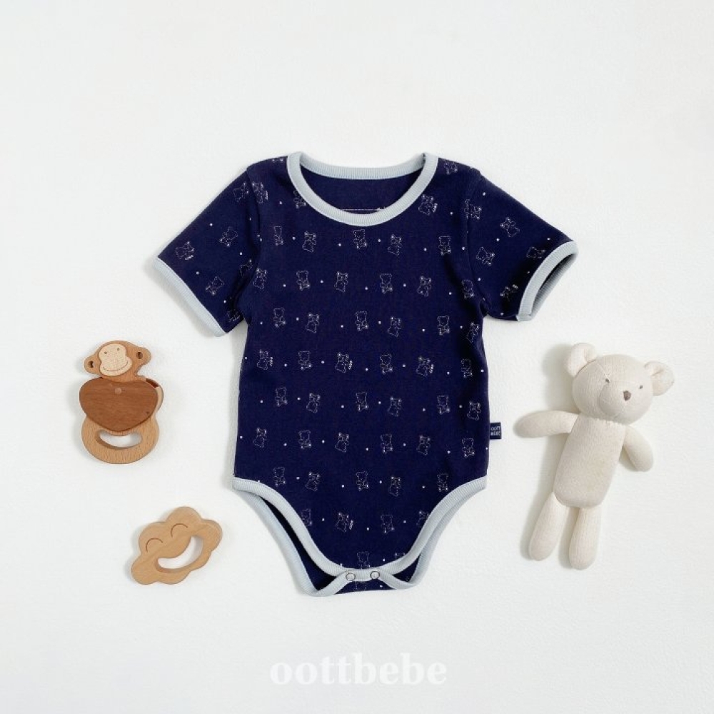 oottbebe-滿版印花包屁衣