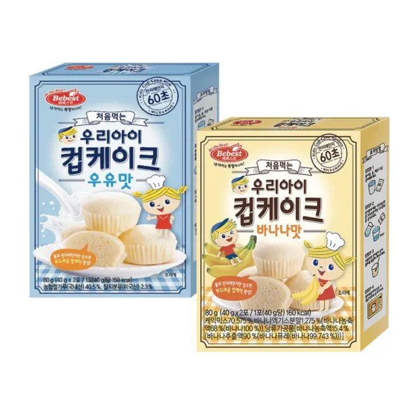 【韓國Bebest】米製無麩質杯子蛋糕粉