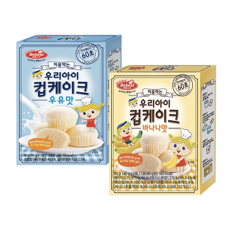 【韓國Bebest】米製無麩質杯子蛋糕粉