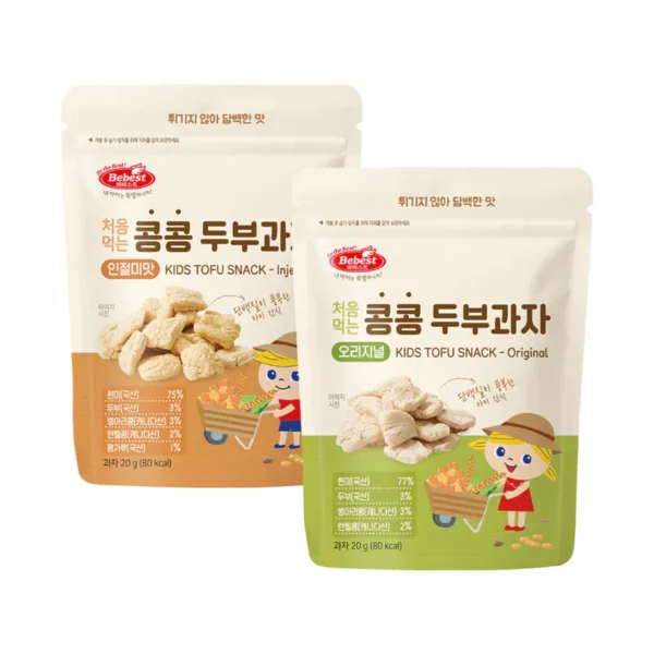 【韓國Bebest】糙米豆腐餅乾(20g)